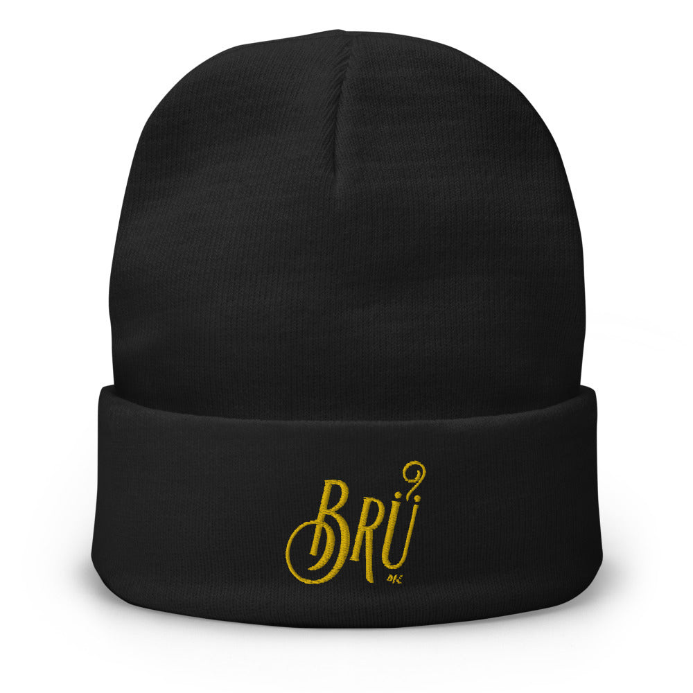 Embroidered Beanie