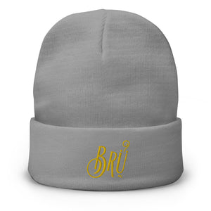 Embroidered Beanie
