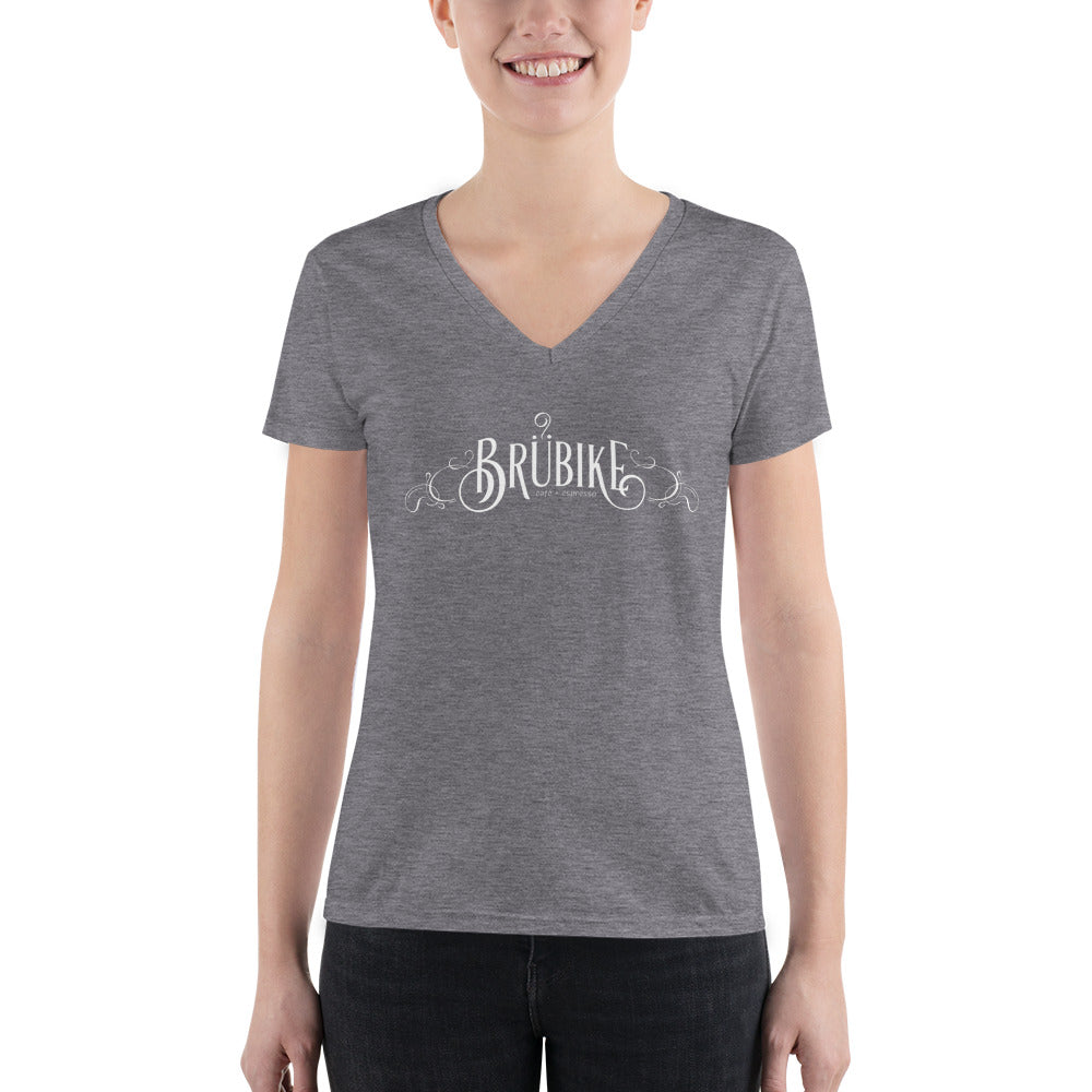 Women's Fashion Deep V-neck Tee