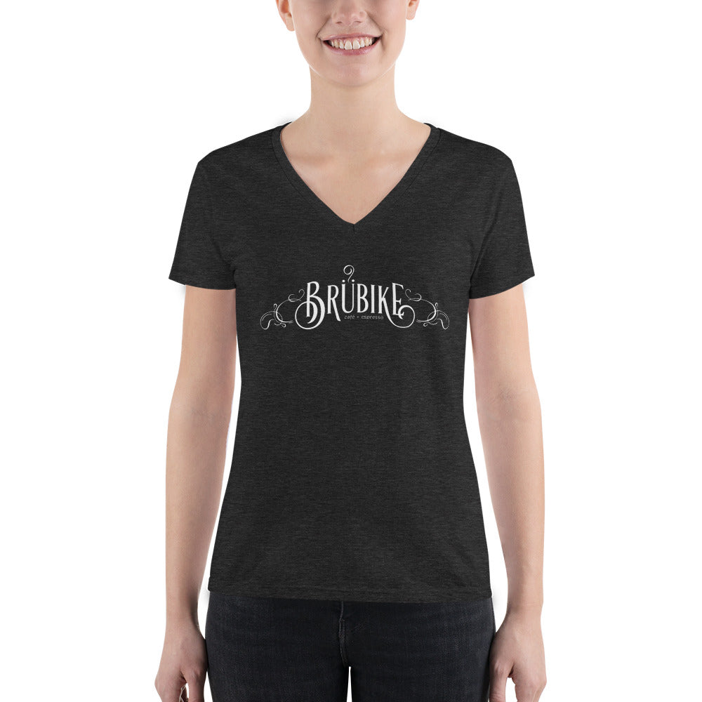 Women's Fashion Deep V-neck Tee
