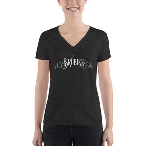 Women's Fashion Deep V-neck Tee